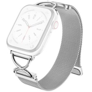 Apple Watch 38/40/41/42mm Milanese Klockarmband - Silver