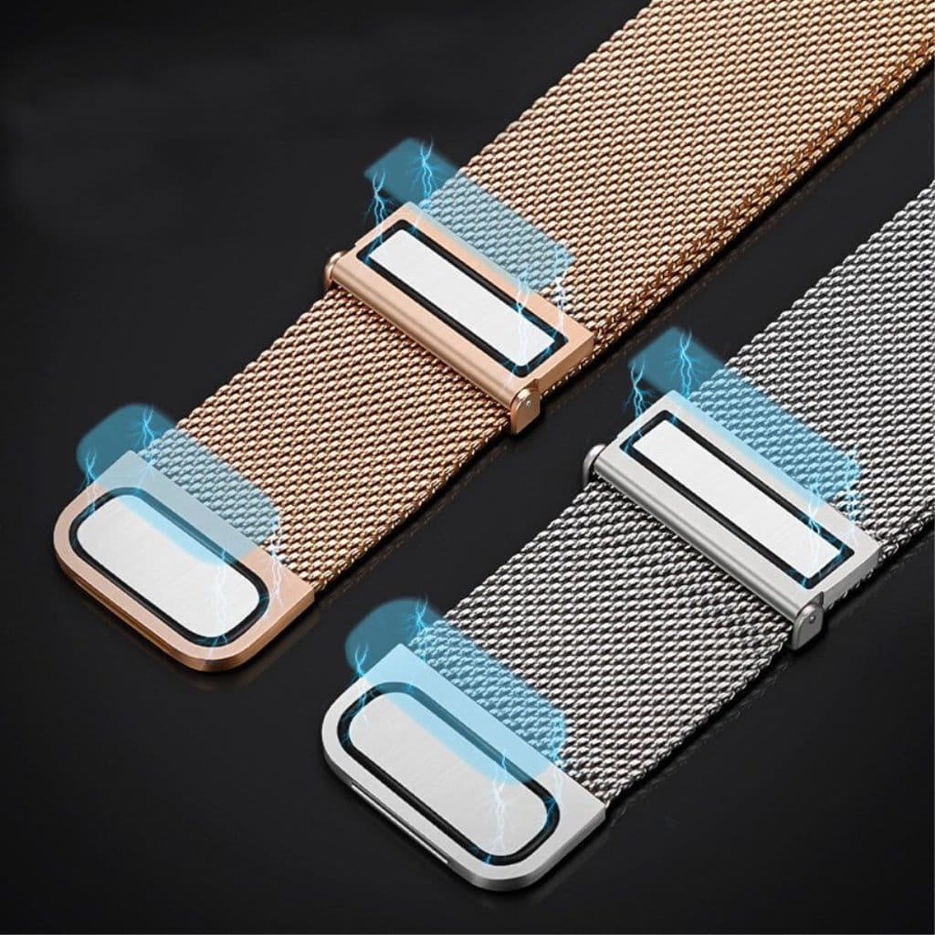 Garmin Venu 3S/2S/Forerunner 265S/255S etc. Milanesiskt klockarmband - Roséguld - Bild 5