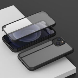 iPhone 13 Skal med skärmskydd - Svart