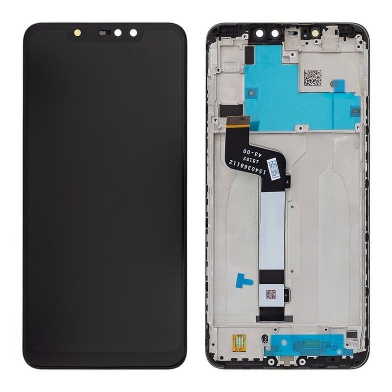 Xiaomi Redmi Note 6 Pro Skärm med Display - Svart