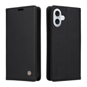 YIKATU iPhone 17 Plånboksfodral - Svart