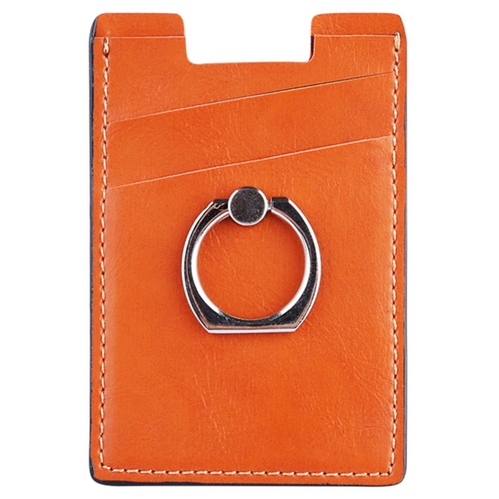 MRC03 Korthållare med ringställ till mobilen - Orange