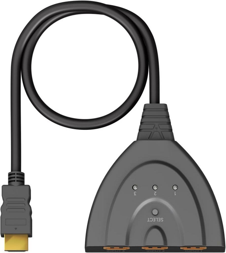 Goobay Series 2.0 HDMI-switch - Svart - Bild 3