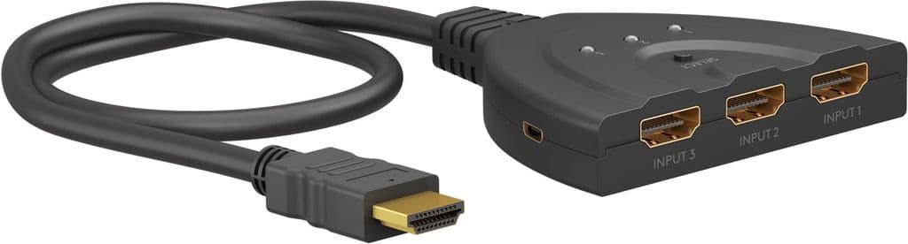 Goobay Series 2.0 HDMI-switch - Svart