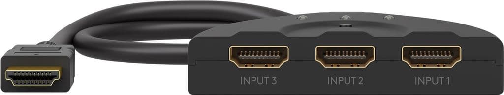 Goobay Series 2.0 HDMI-switch - Svart - Bild 2