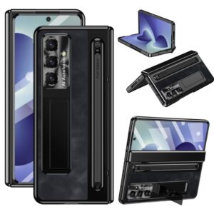 Samsung Galaxy Z Fold8 Ultra Skal med skärmskydd i härdat glas och pekpenna - Svart