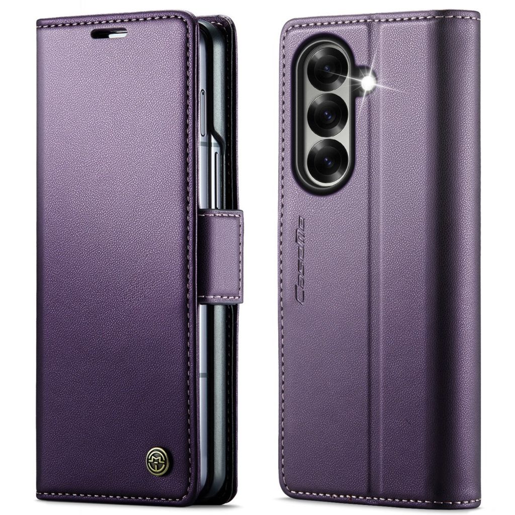 CASEME Samsung Galaxy Z Fold8 Ultra Plånboksfodral med RFID-skydd - Lila