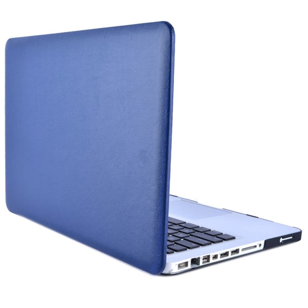 MacBook Pro Retina 13" Skal i PU-läder - Mörkblå