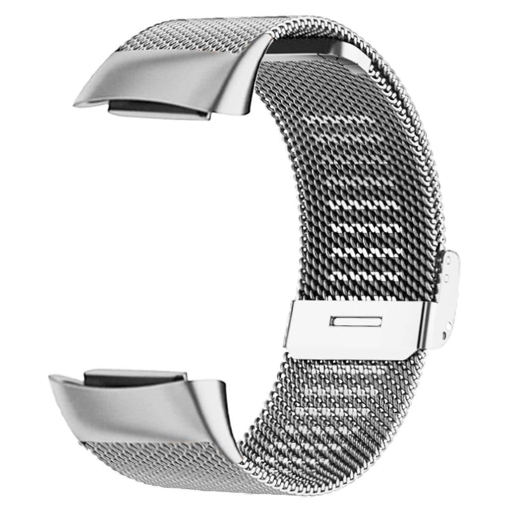 Fitbit Charge 6/5 Klockarmband i metall - Silver - Bild 2