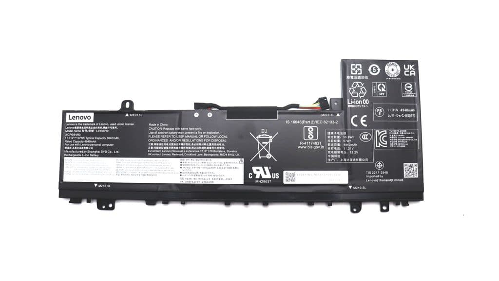 Lenovo Laptop Batteri 3C 57Wh 11,31V L23B3PK1 BYD/B 30