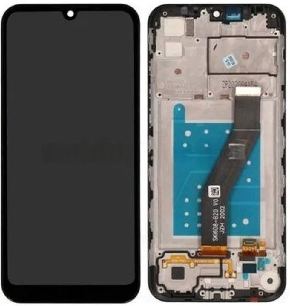 Motorola E6s Skärm - Svart