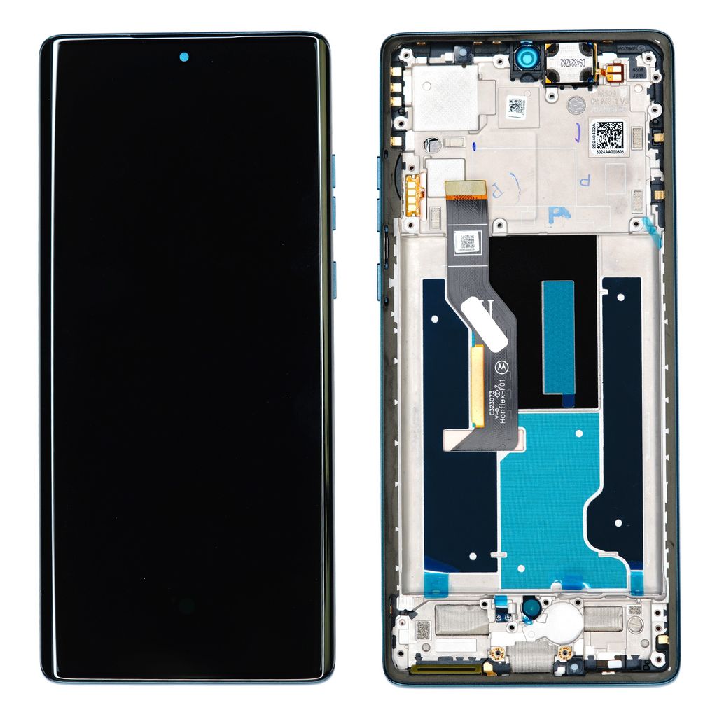 Motorola Edge 50 Fusion LCD-skärm - Marshmallow Blue