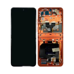 Motorola Razr 50 LCD-skärm Original - Spritz Orange