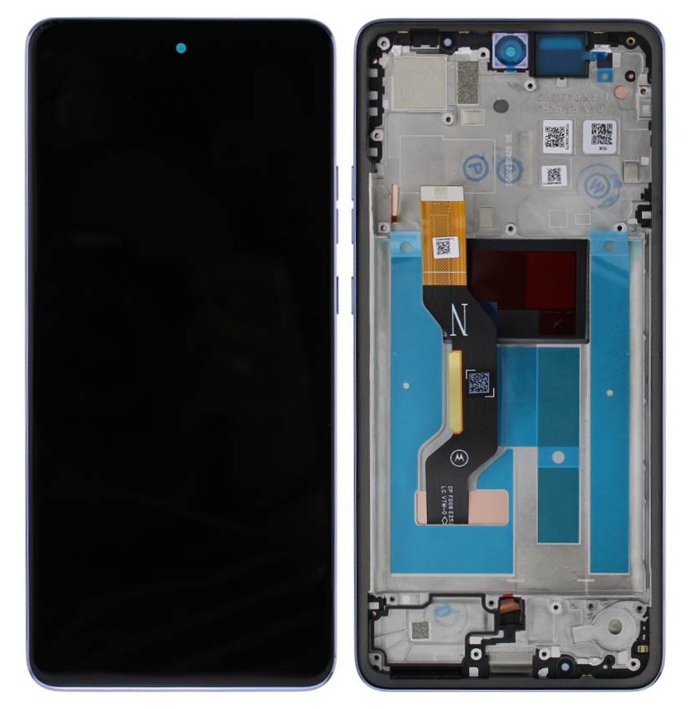 Motorola Moto G86 LCD-skärm Original - Cosmic Sky Violet