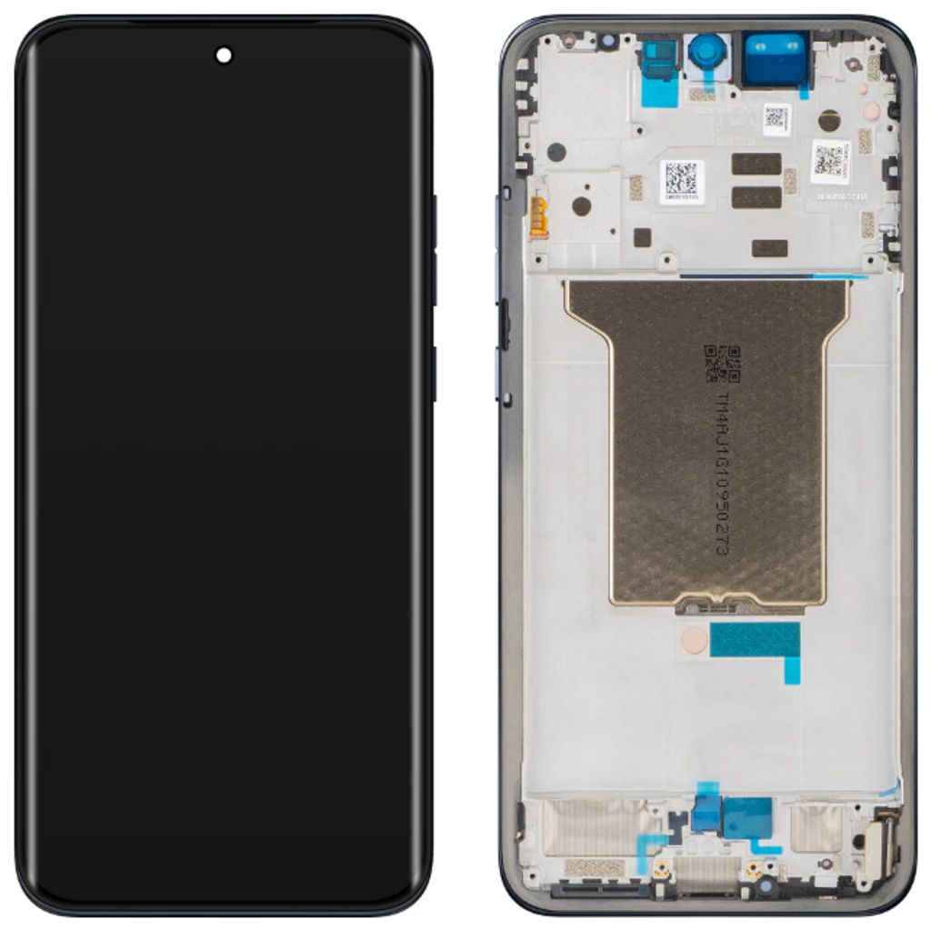 Motorola Edge 70 Fusion Skärm med Ram - Pantone Silhouette