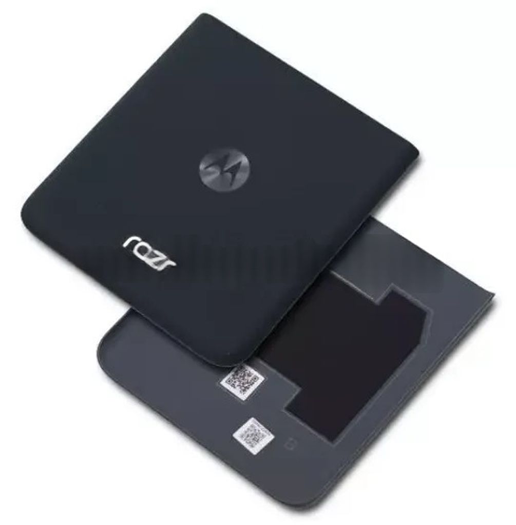 Motorola Razr 40 XT2323 bakre lok - Svart