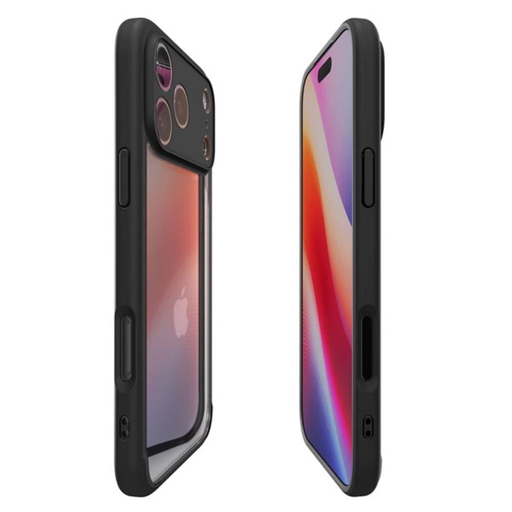 Spigen Ultra Hybrid Skal till iPhone 17 Pro - Matte Black - Bild 5