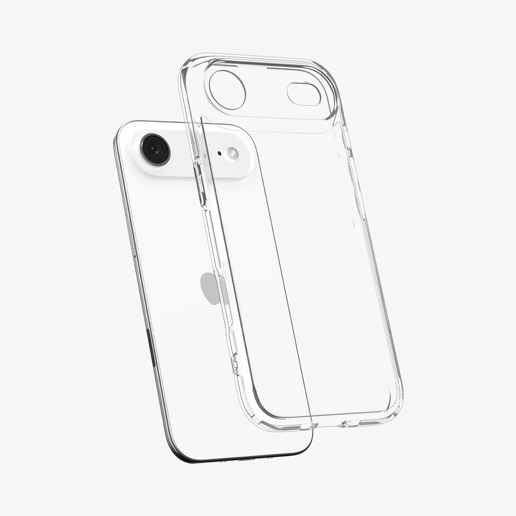 Spigen iPhone 17 Air Ultra Hybrid Skal - Crystal Clear - Bild 4