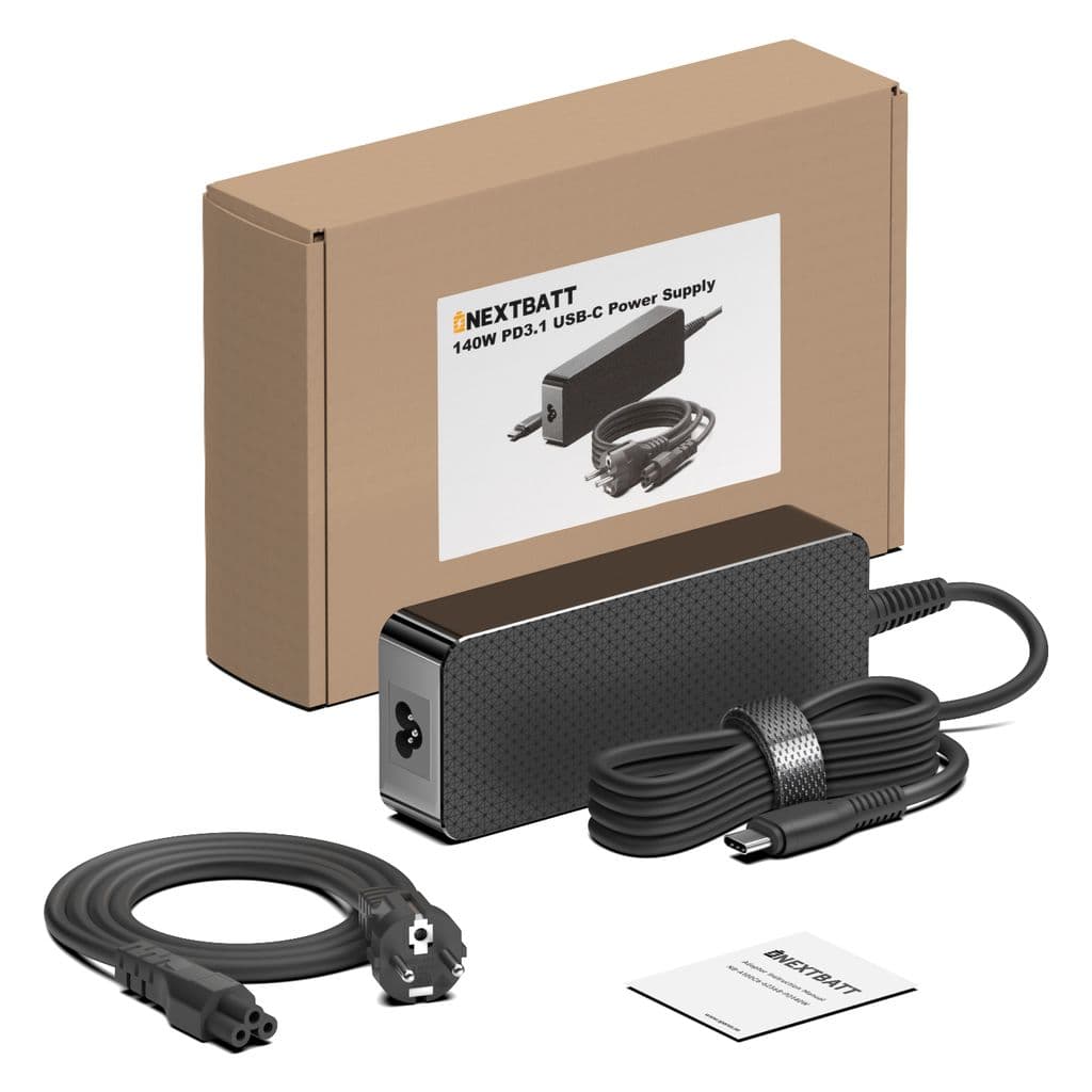 NEXTBATT Laddare / AC-adapter USB-C 140W PD för Macbook, DELL, HP, etc. - Bild 5