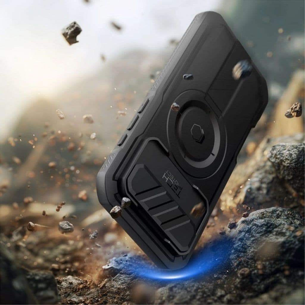 Tech-Protect Kevlar MagSafe Skal till iPhone Air - Svart - Bild 5