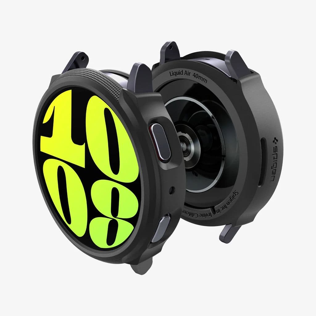 Spigen Samsung Galaxy Watch 7 40mm Liquid Air Skal – Svart - Bild 6