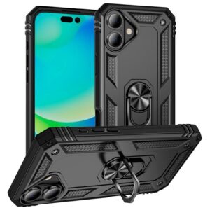 iPhone 17 Skal med ringhållare - Svart
