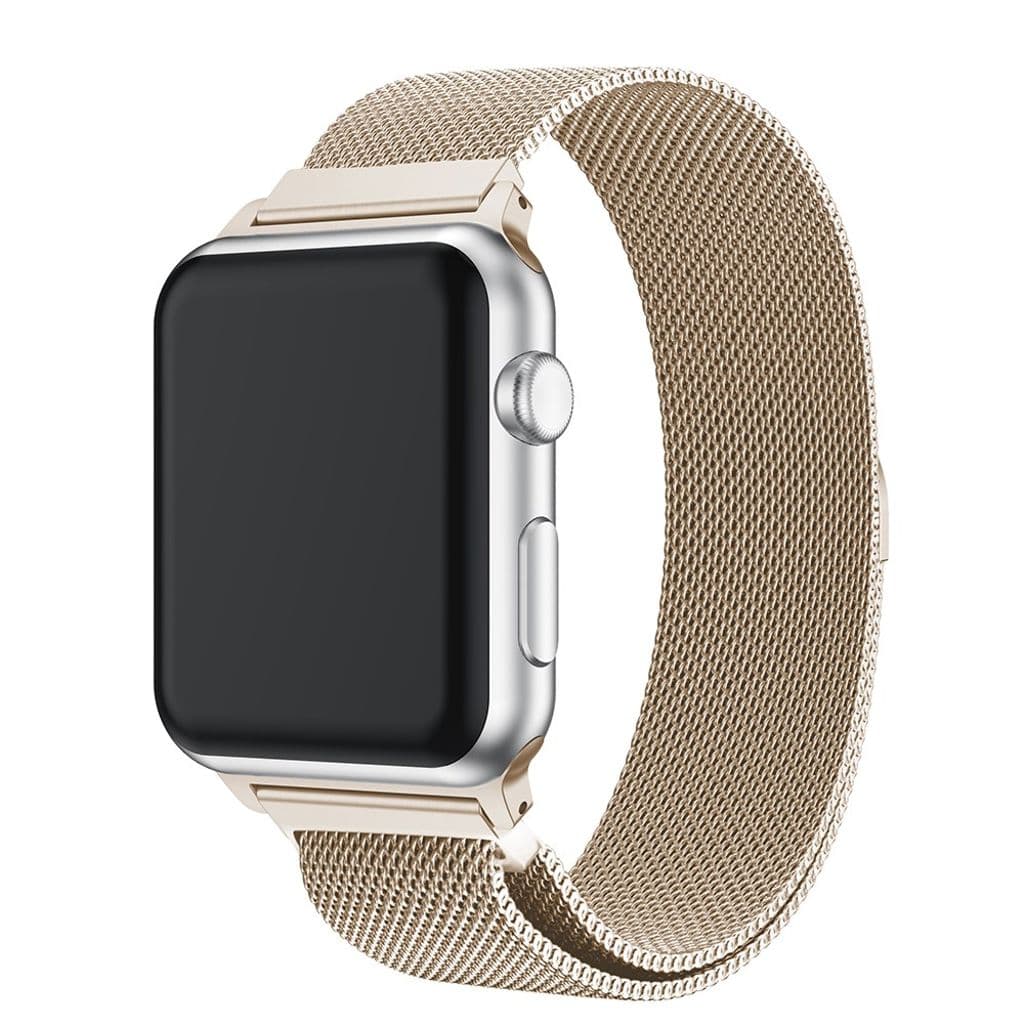 Apple Watch 38/40/41/42mm Milanese Klockarmband - Silver