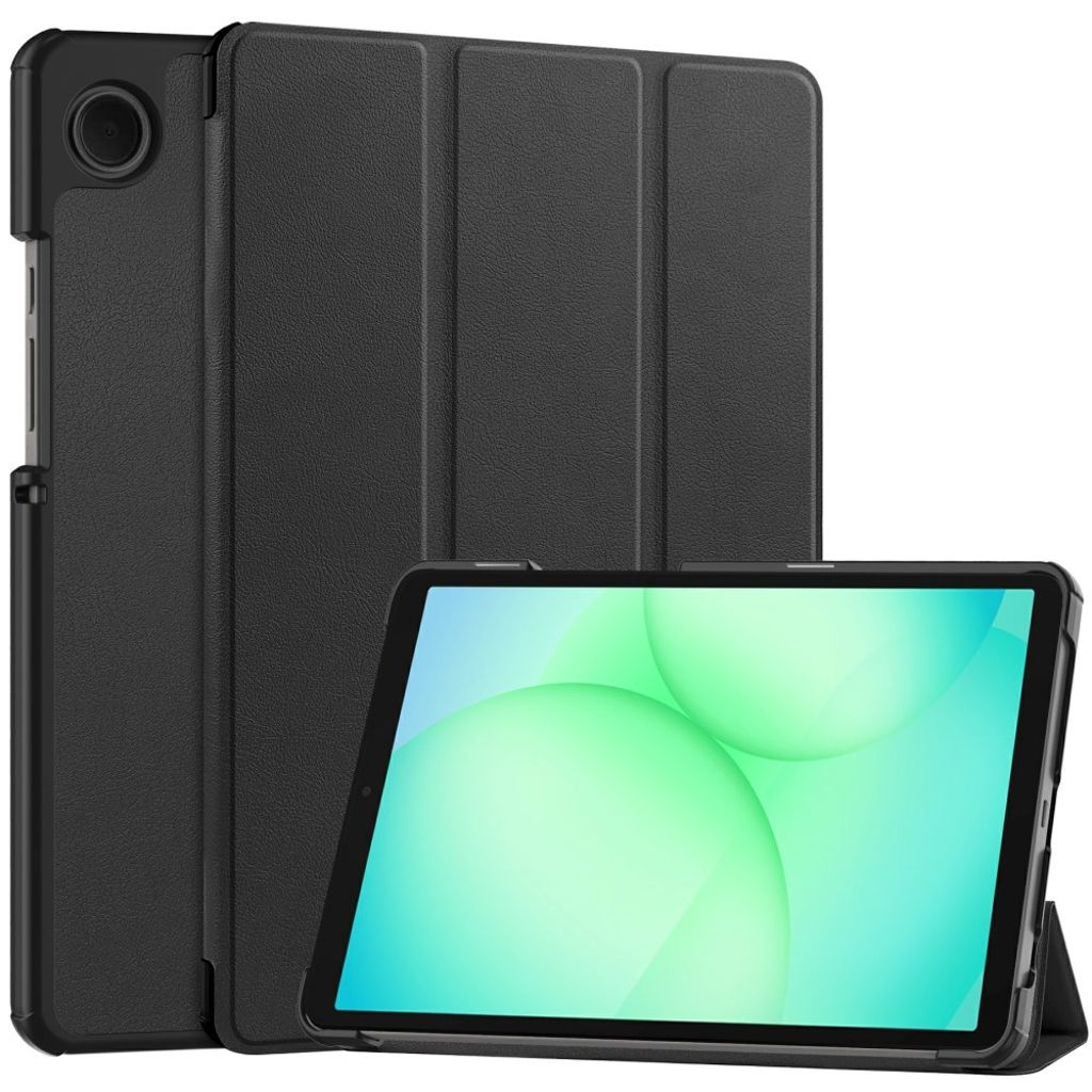 Samsung Galaxy Tab A11/A9 Fodral med ställ - Svart