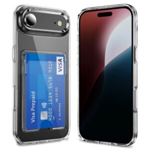 iPhone Air Skal med kortfack - Transparent