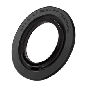 X3 Magnetisk ringställ med kickstand - Svart