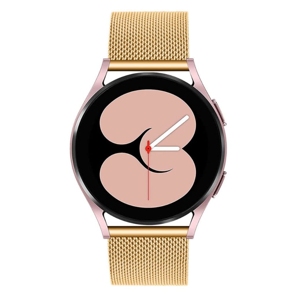 Samsung Galaxy Watch 4 Classic/Active/Active2 Milanesiskt Klockarmband - Guld
