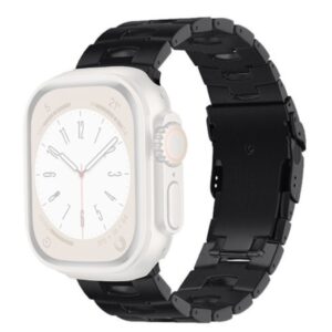 Apple Watch 42/41/40/38mm Armband i titanlegering - Svart