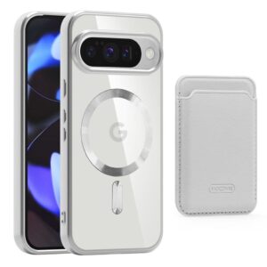 Google Pixel 10 / 10 Pro Skal med plånbok - Grå