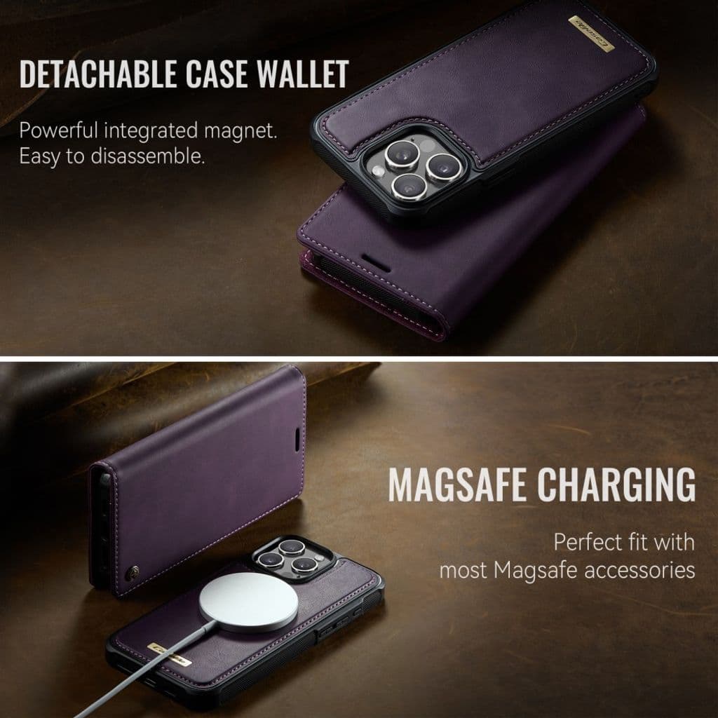 CASEME iPhone 15 Pro Max Fodral med MagSafe - Lila - Bild 7