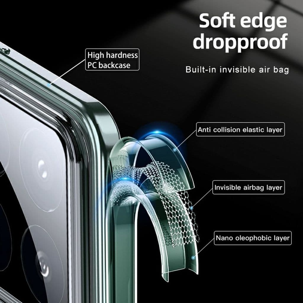 Xiaomi 15 Pro Skal i Plast - Transparent