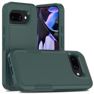 Google Pixel 9a Stötsäkert Skal - Mörkgrön