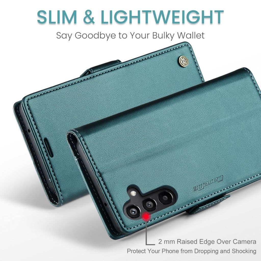 CASEME Samsung Galaxy A16 Plånboksfodral - Grön - Bild 8