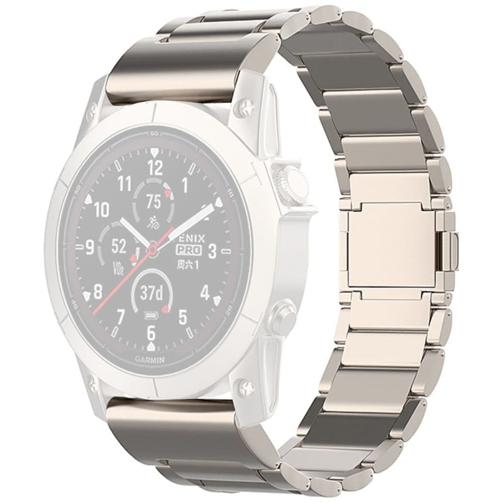 Garmin Fenix 7 etc. Klockarmband med magnetisk stängning - Titan