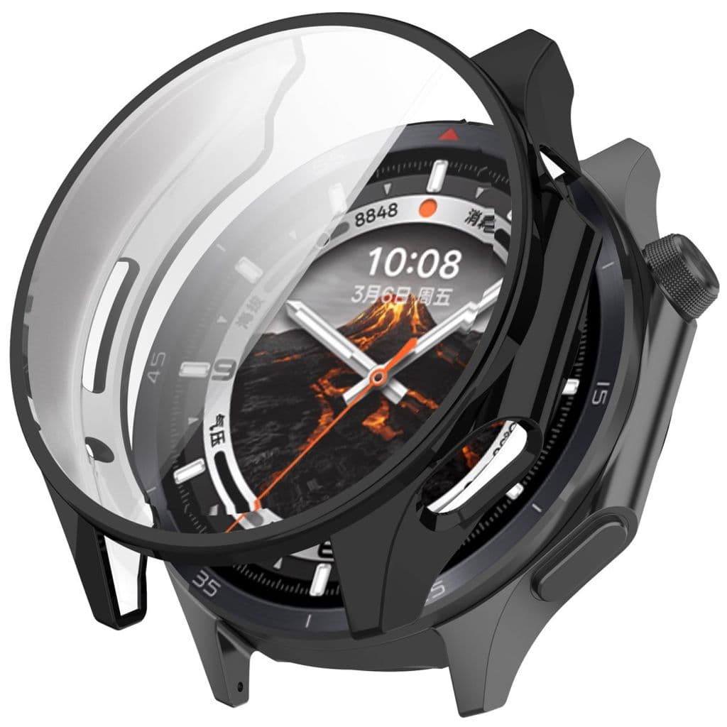 OnePlus Watch 3 46mm Skal med skärmskydd - Svart