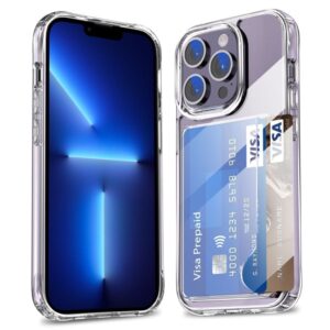 iPhone 13 Pro Max Korthållare Skal - Transparent