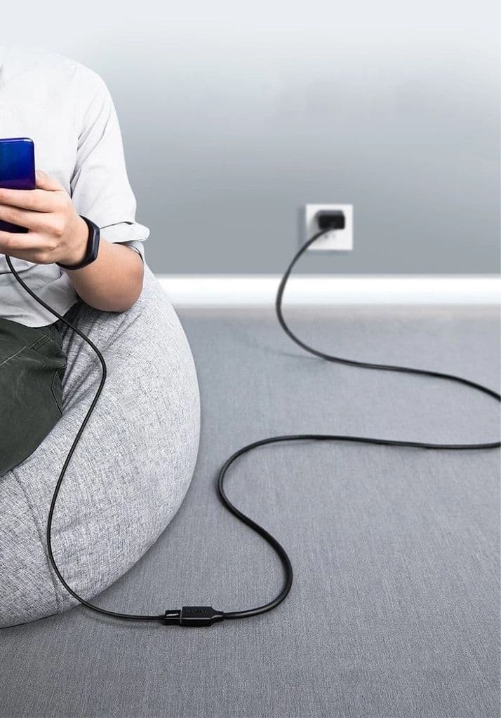 Ugreen USB-A 3.0 (hona) till USB-A 3.0 (hane) förlängningskabel, 1,5 m - svart - Bild 2