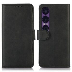Sony Xperia 1 VII Fodral med Kortfack - Svart
