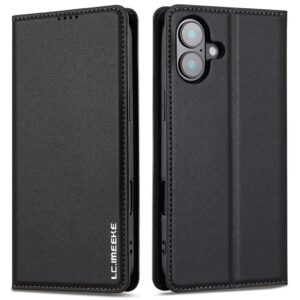 LC.IMEEKE iPhone 17 Plånboksfodral - Svart