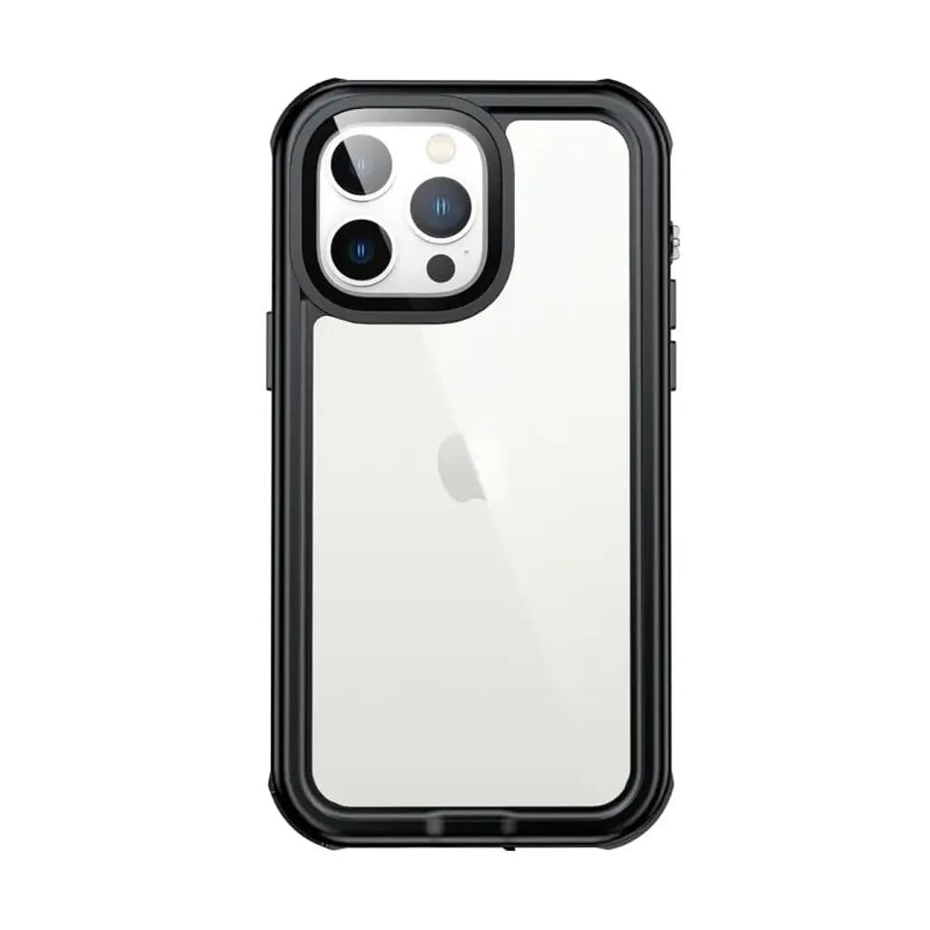 iPhone 14 Pro Vattentät P6I8 Skal - Svart