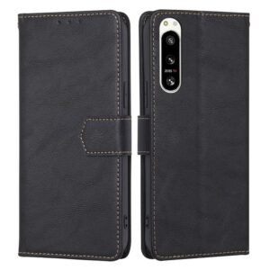 Sony Xperia 5 IV 5G Plånboksfodral - Svart