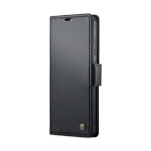 CASEME Samsung Galaxy S24 FE RFID blockerande Plånboksfodral - Svart