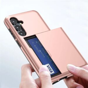 Samsung Galaxy S25 Plus Skal med kortplats - Roséguld