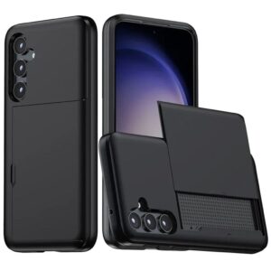 Samsung Galaxy S25 Plus Skal med kortplats - Svart