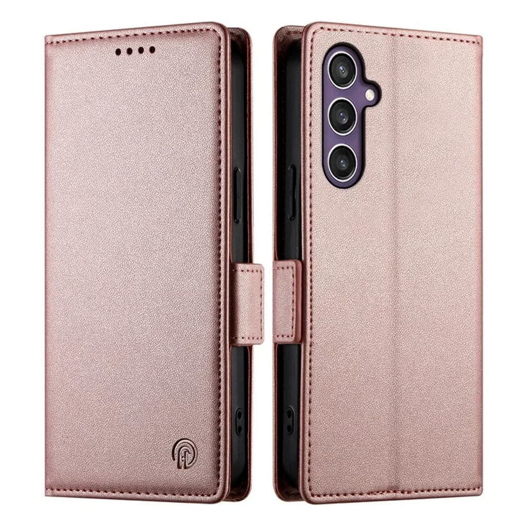 CASEME Samsung Galaxy S25 Plånboksfodral - Roséguld