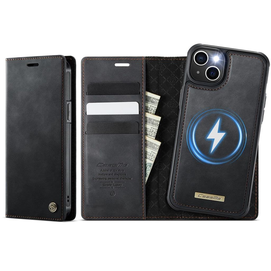 CASEME iPhone 14 Plus / iPhone 15 Plus Fodral med MagSafe - Svart